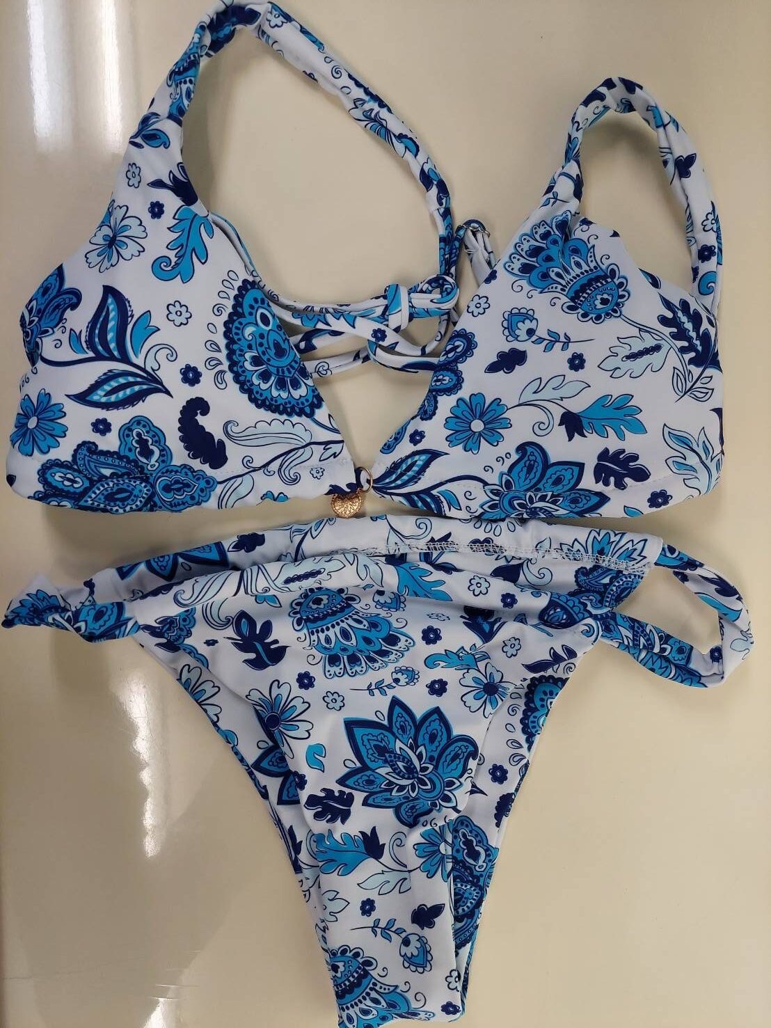 34あおしろ花柄